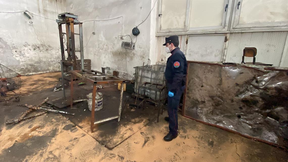 Inquinamento ambientale, scoperta ditta non autorizzata