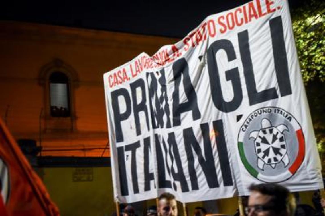 Militante CasaPound pestato a sangue