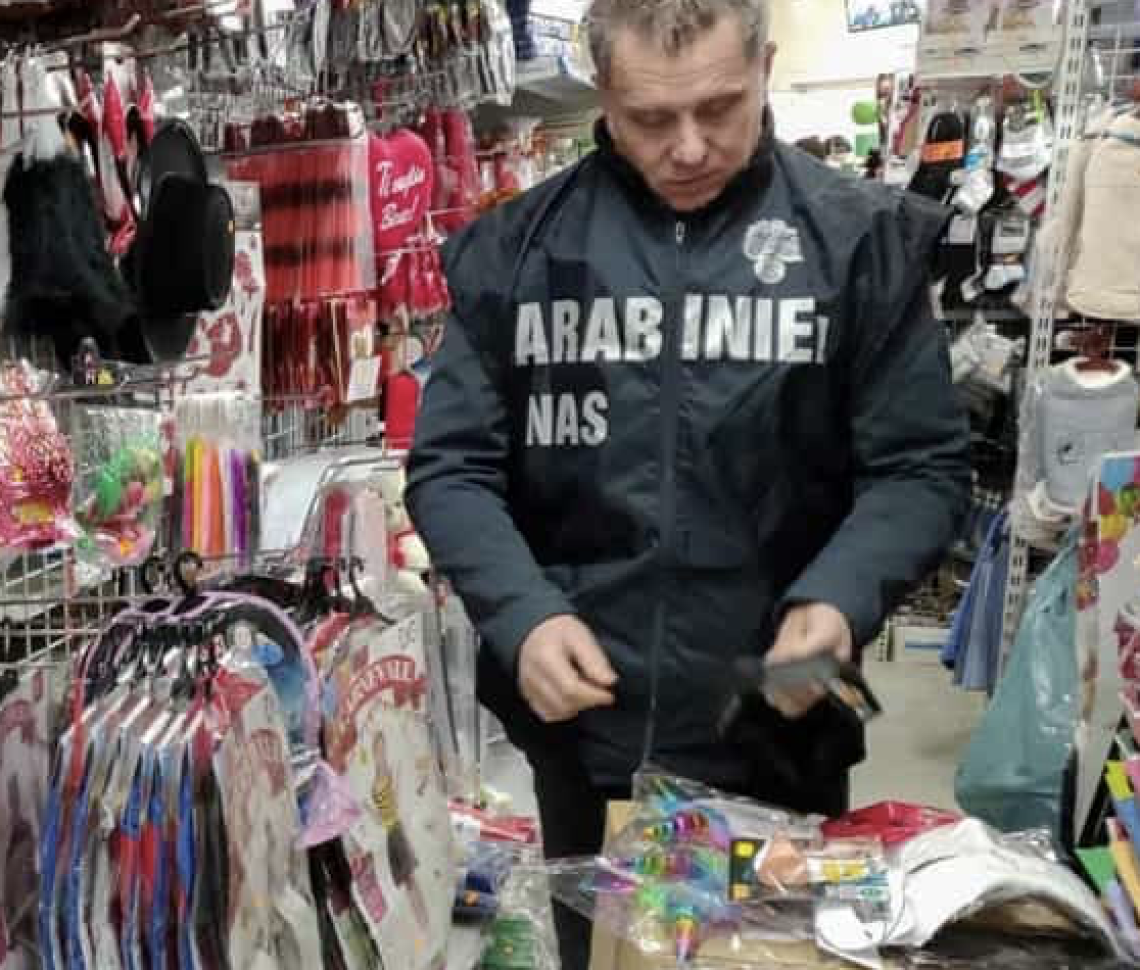 Carnevale, controlli dei Nas: ispezionate 221 attività commerciali