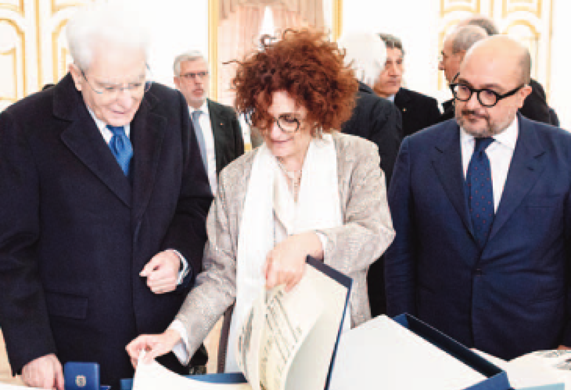 Mattarella alla Reggia di Caserta: «Un luogo unico al mondo»