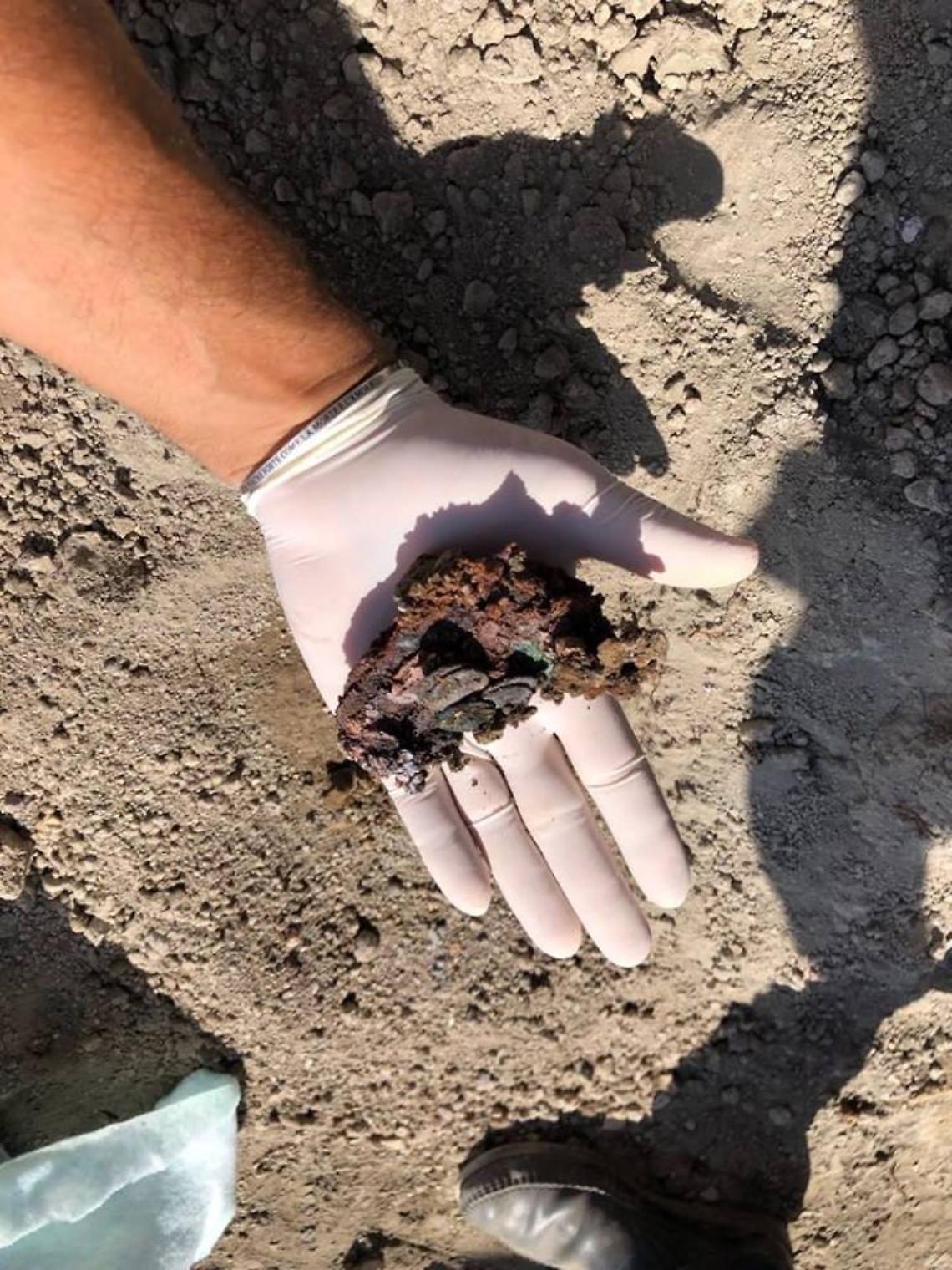 Pompei, un sacchetto di monete al petto: così scappava l'ultimo fuggiasco