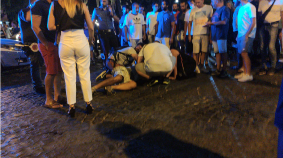 Castellammare: movida violenta, pestato carabiniere che interviene per sedare una lite