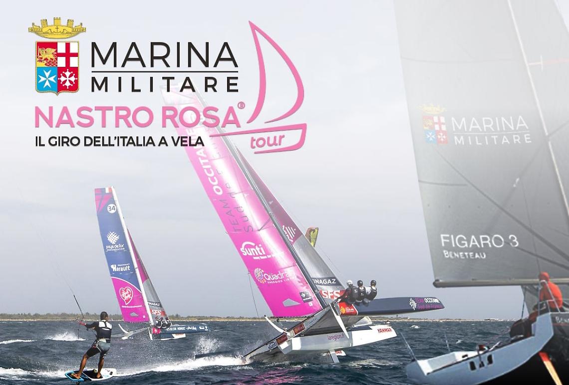 Marina Militare, il Nastro Rosa Tour fa tappa a Napoli