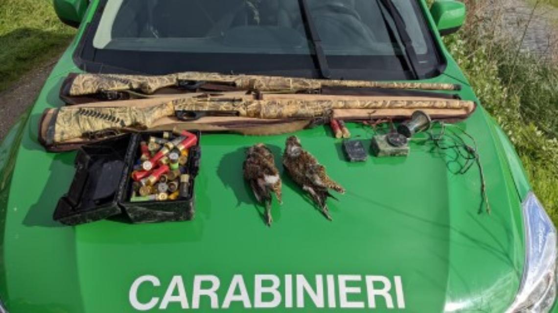 Controlli antibracconaggio, 11 denunce tra Napoli e Caserta