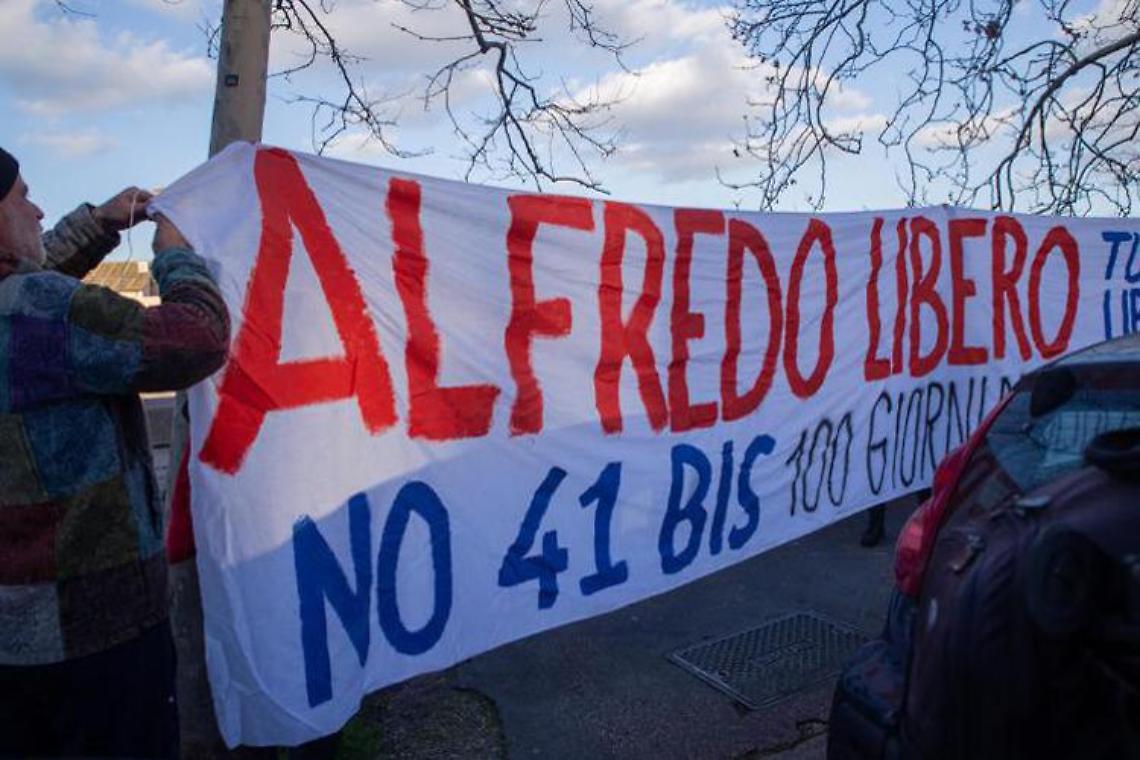 Caso Cospito, Procura dice no a revoca 41 bis