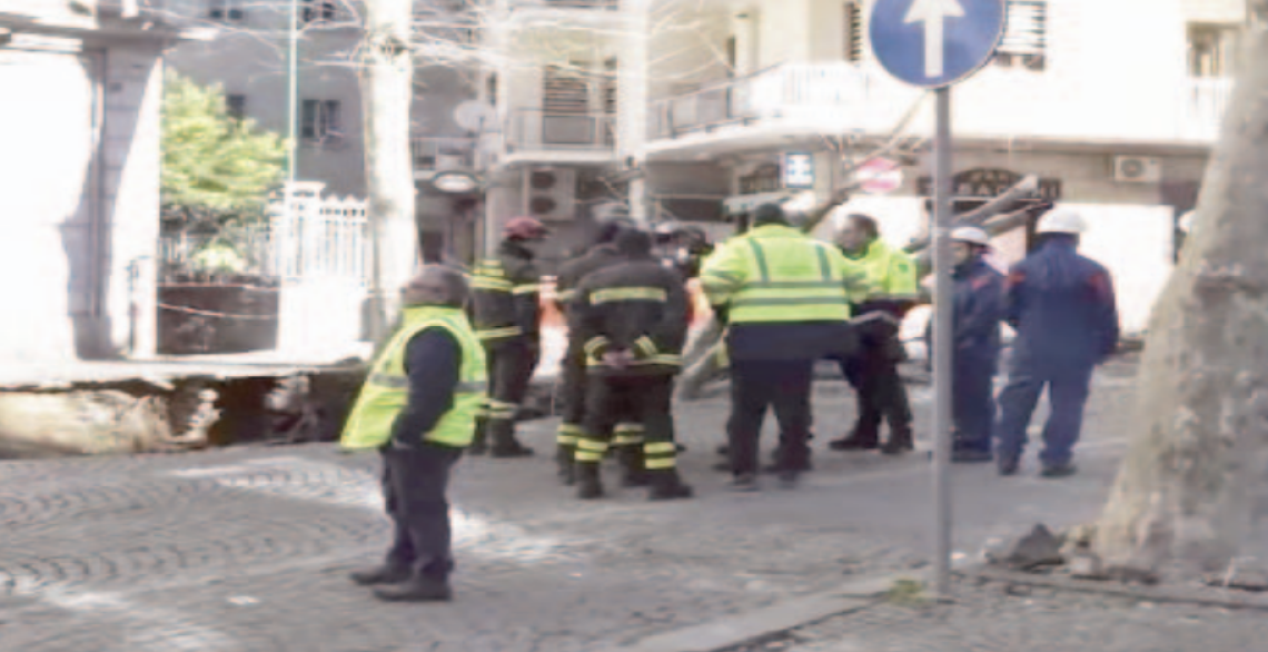 Vomero, allarme per nuova ondata di fango in via Solimena