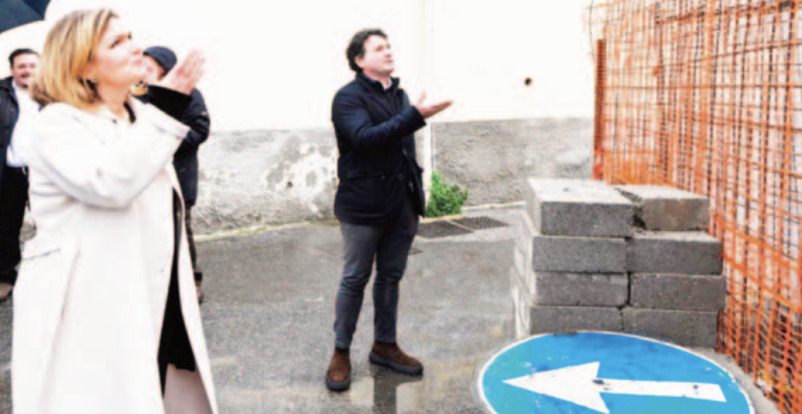 Arco di Torre Cervati sempre più degradato