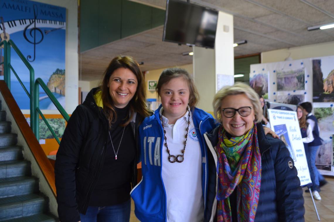 Piano: L’Istituto comprensivo ha ospitato l’atleta parolimpica biellese, Nicole Orlando