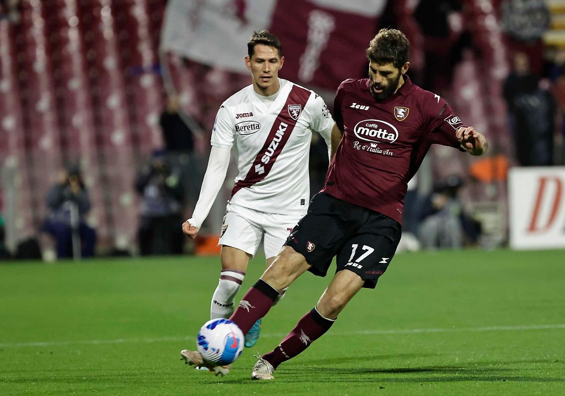 All'Arechi vince il Torino, Salernitana sempre più giù