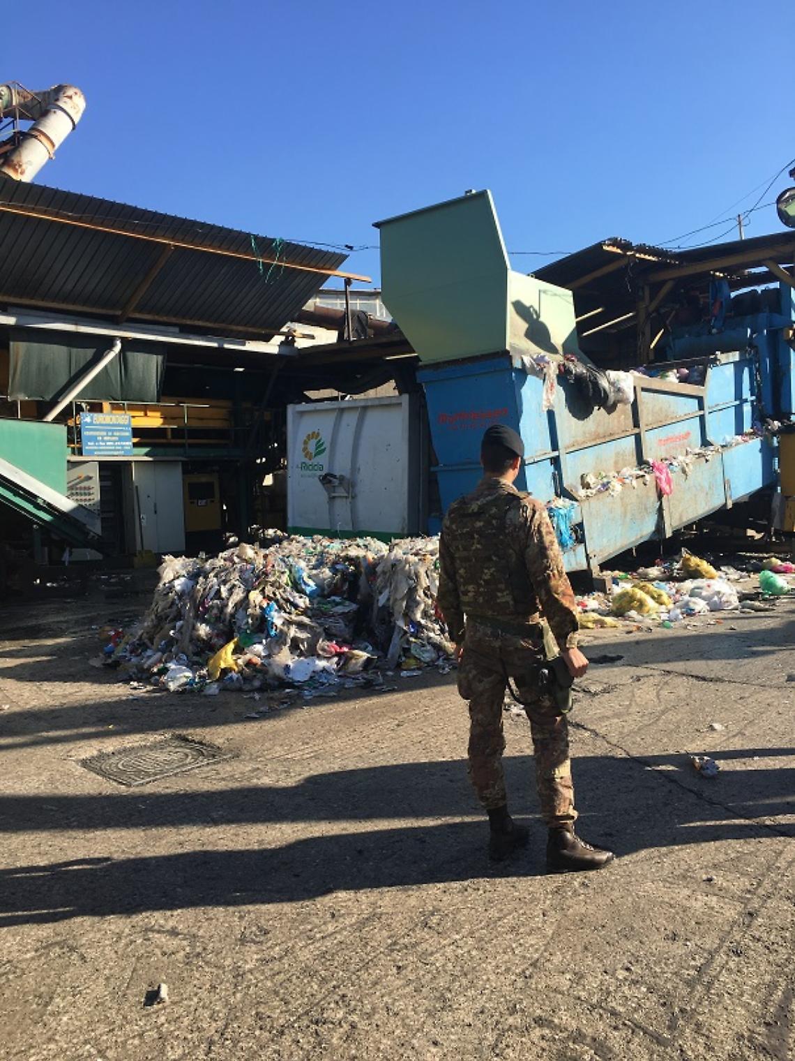 Sequestrate 4 aziende di stoccaggio rifiuti