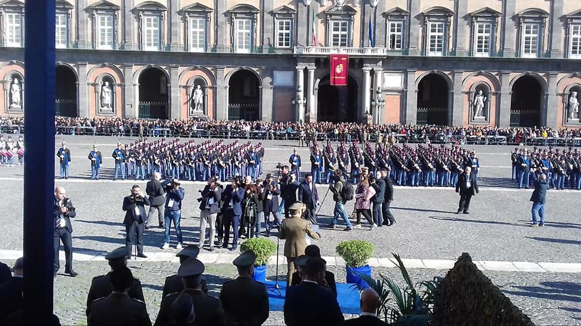 Esercito, giurano gli 84 giovani allievi della Nunziatella