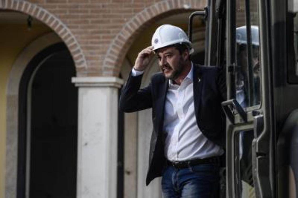 Casamonica, Salvini sulla ruspa