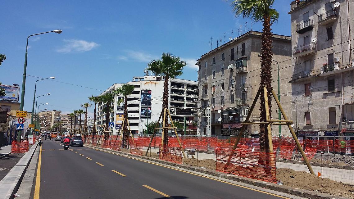 Calabrese: riprendono i lavori in via Marina