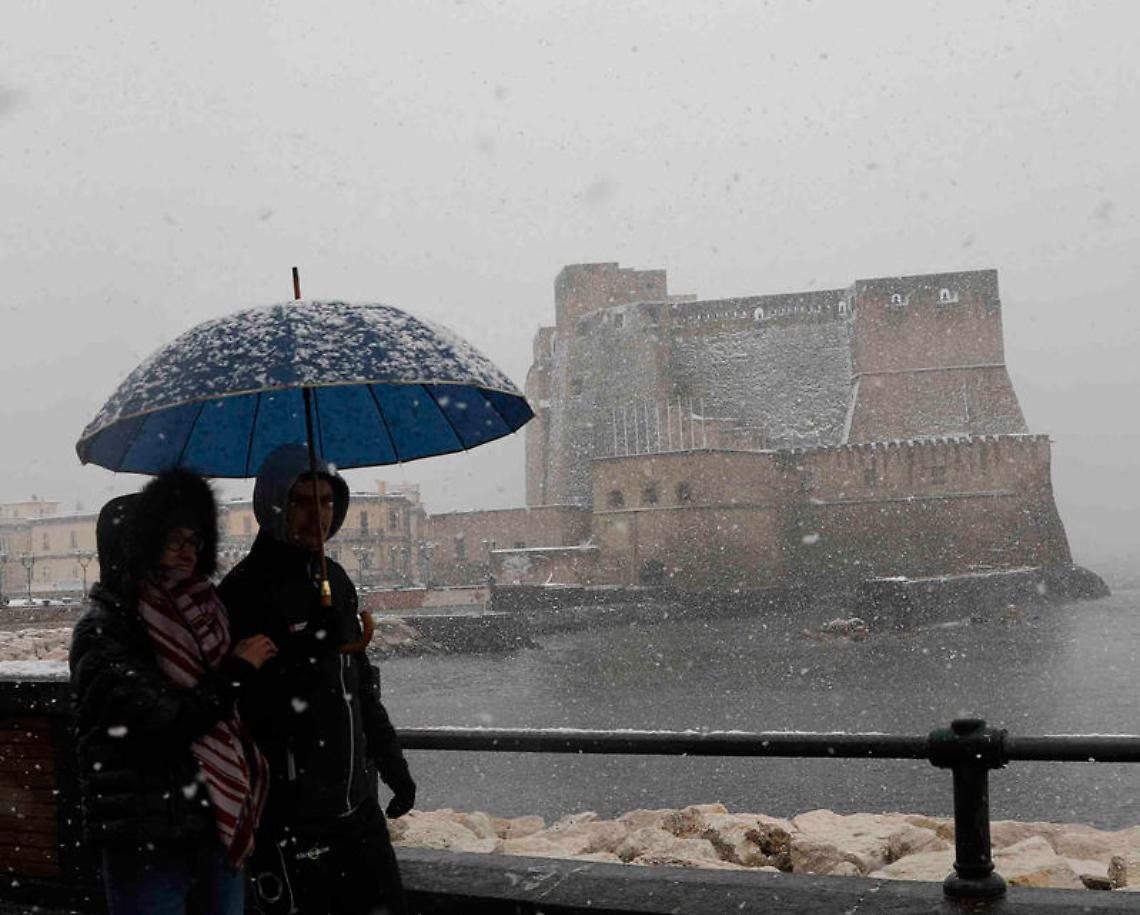 Ondata di freddo in arrivo, allerta neve da stasera