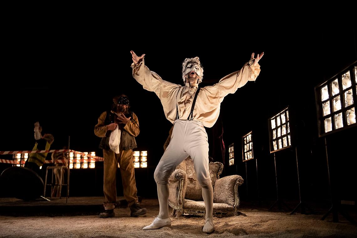 Il Pulcinella in Purgatorio di Andrea De Rosa