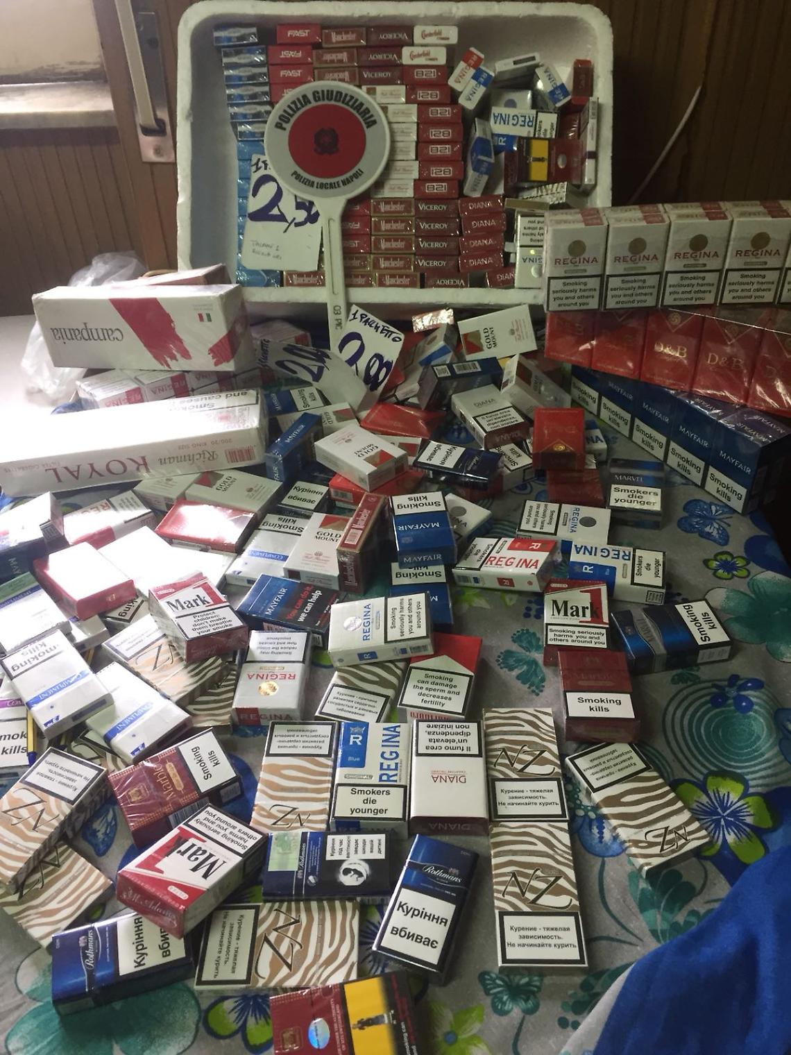 Borgo Sant'Antonio, sequestrati 32 chili di sigarette di contrabbando