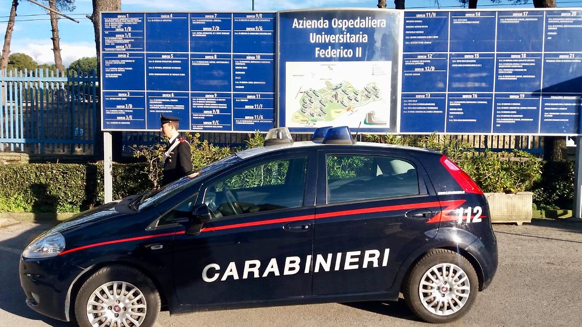 Furto di cavi elettrici al Secondo Policlinico