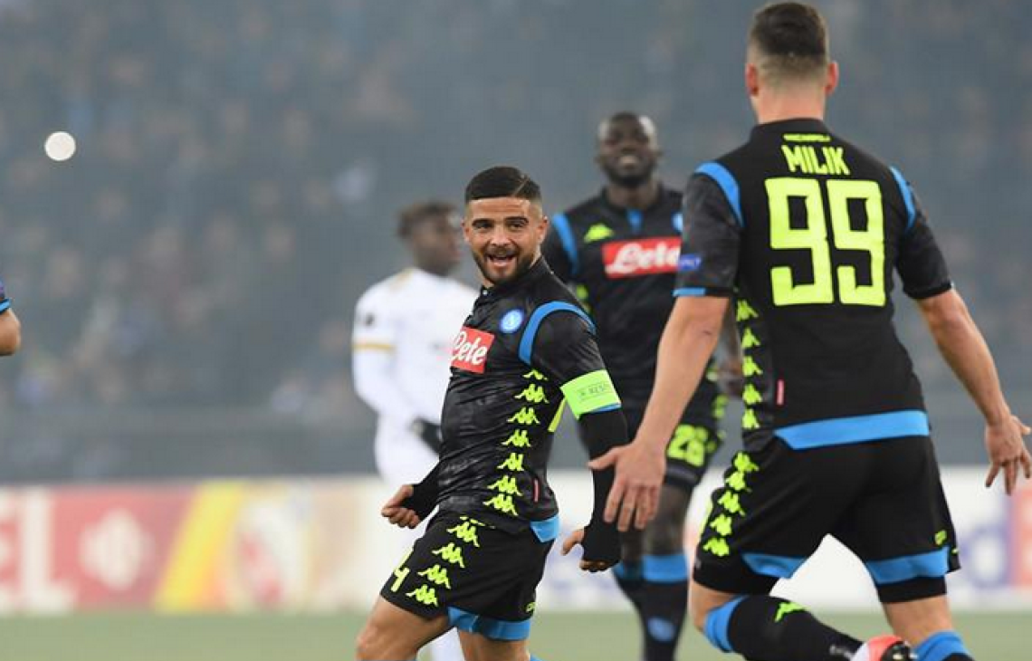 Napoli, con lo Zurigo tutto facile in Europa League, ottavi ipotecati