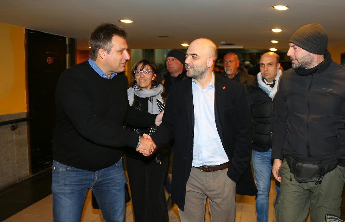 Roberto Saviano al “Metropolitan”: «I ragazzini? Subiscono le regole del “Sistema”»