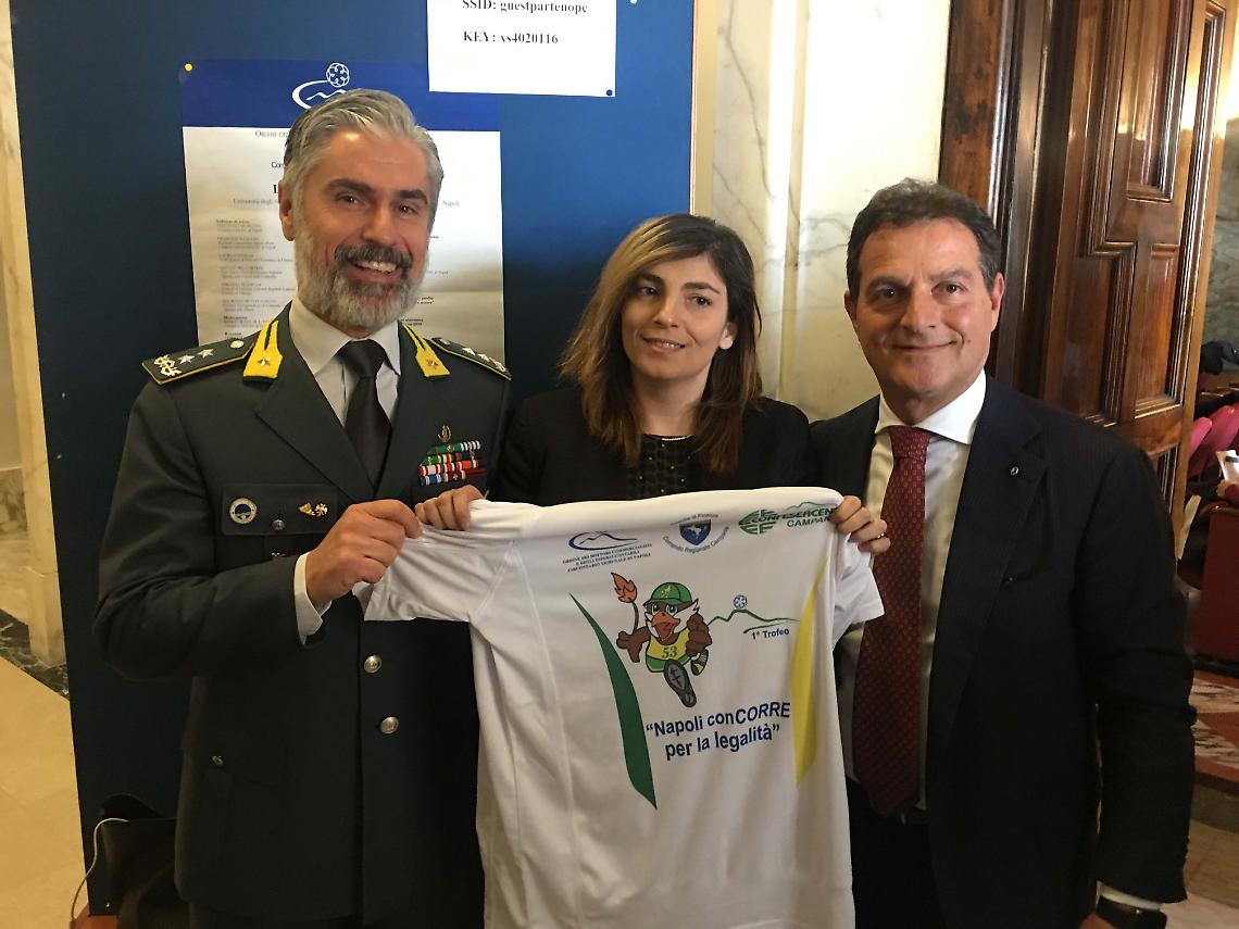 Venerdì la presentazione del 1° Trofeo  “Napoli conCORRE per la legalità”