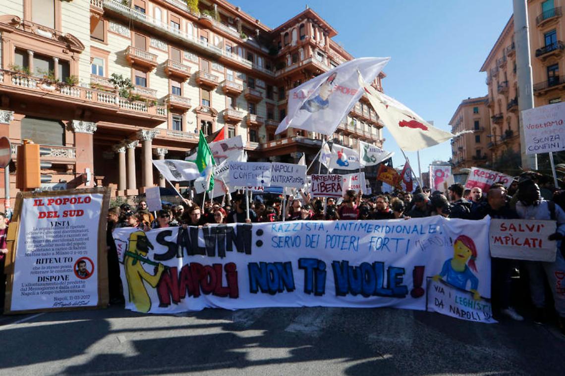 Arriva Salvini, i centri sociali scendono in piazza