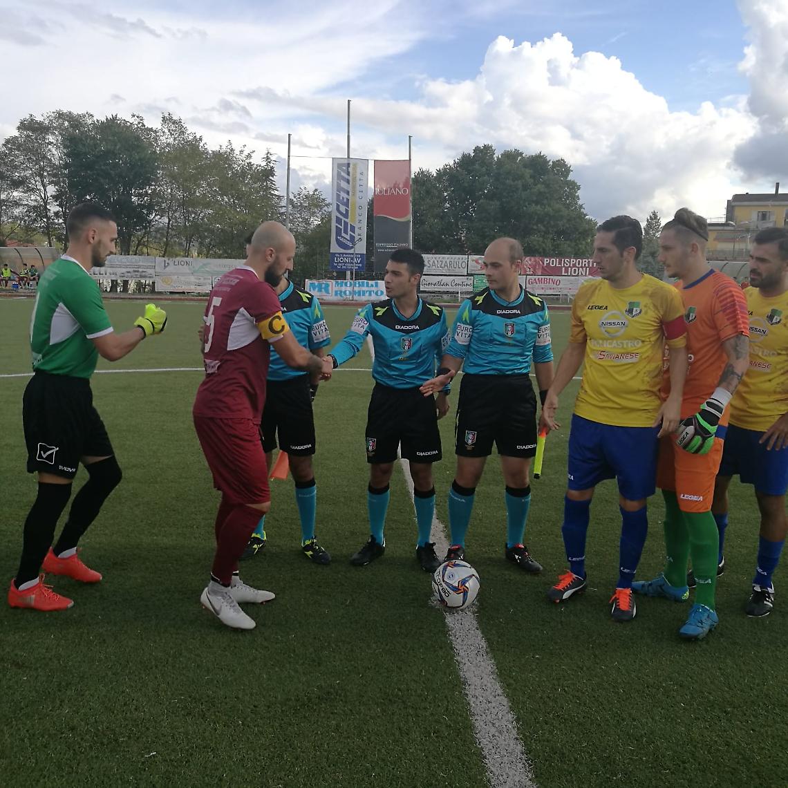Promozione, il Saviano perde nel recupero della quarta giornata