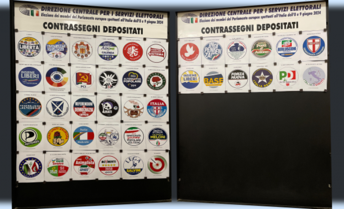 Europee 2024, ecco le liste della Circoscrizione Sud