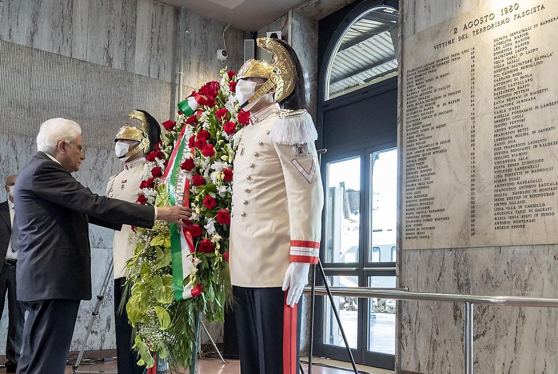 Strage di Bologna, Mattarella: «Esigenza di piena verità e giustizia»
