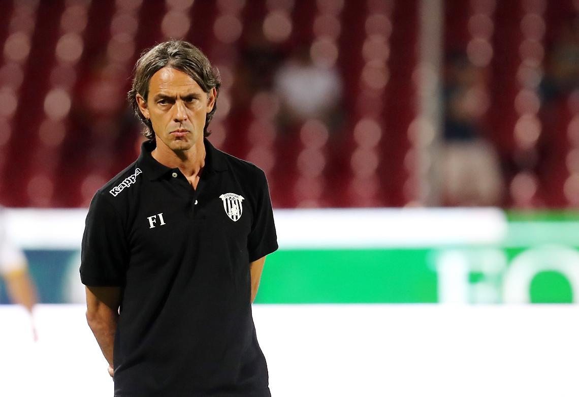 Benevento, Pippo Inzaghi: «Che rabbia non poter giocare subito»