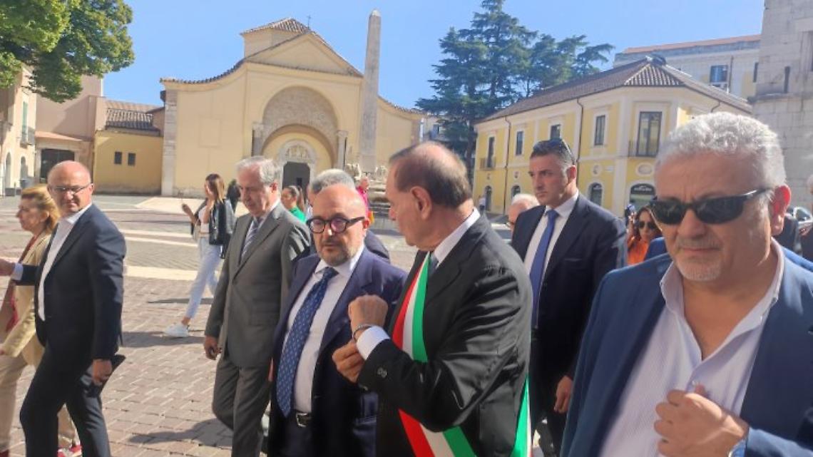 Sangiuliano a Benevento per l'Hortus Conclusus