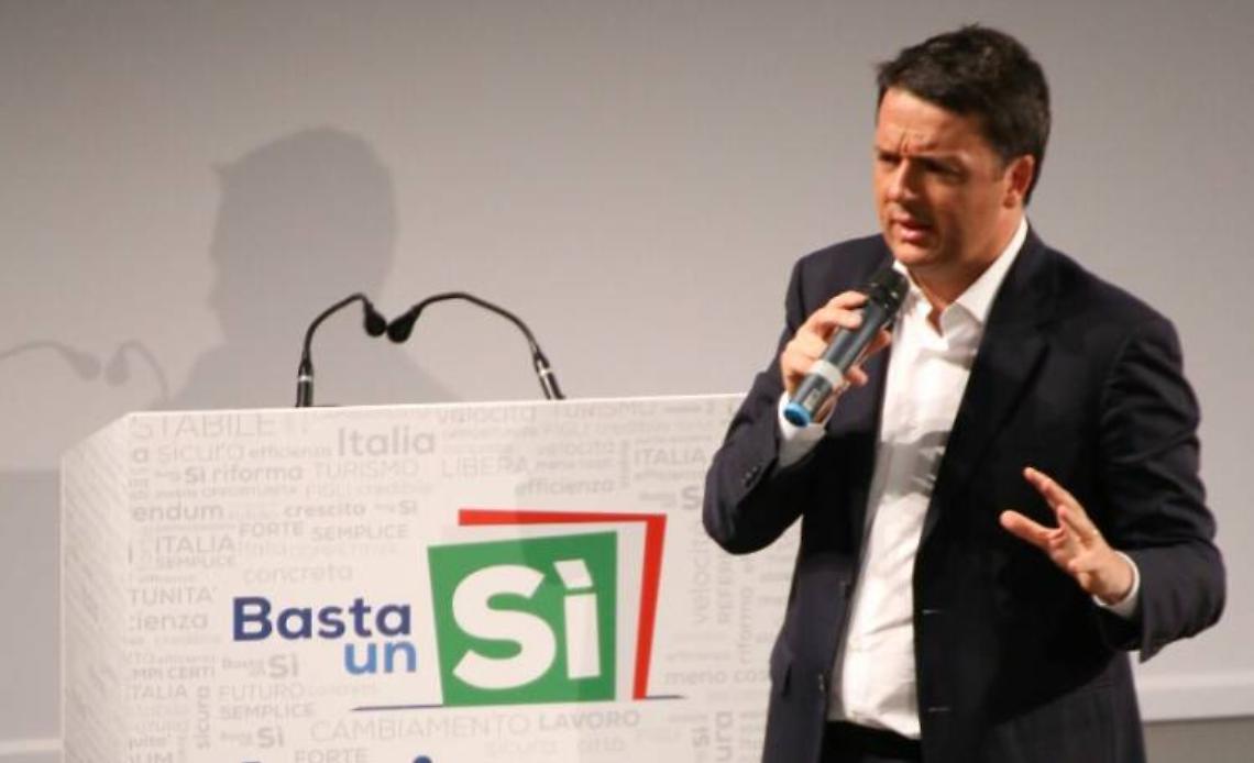 Renzi: il referendum si vince al Sud