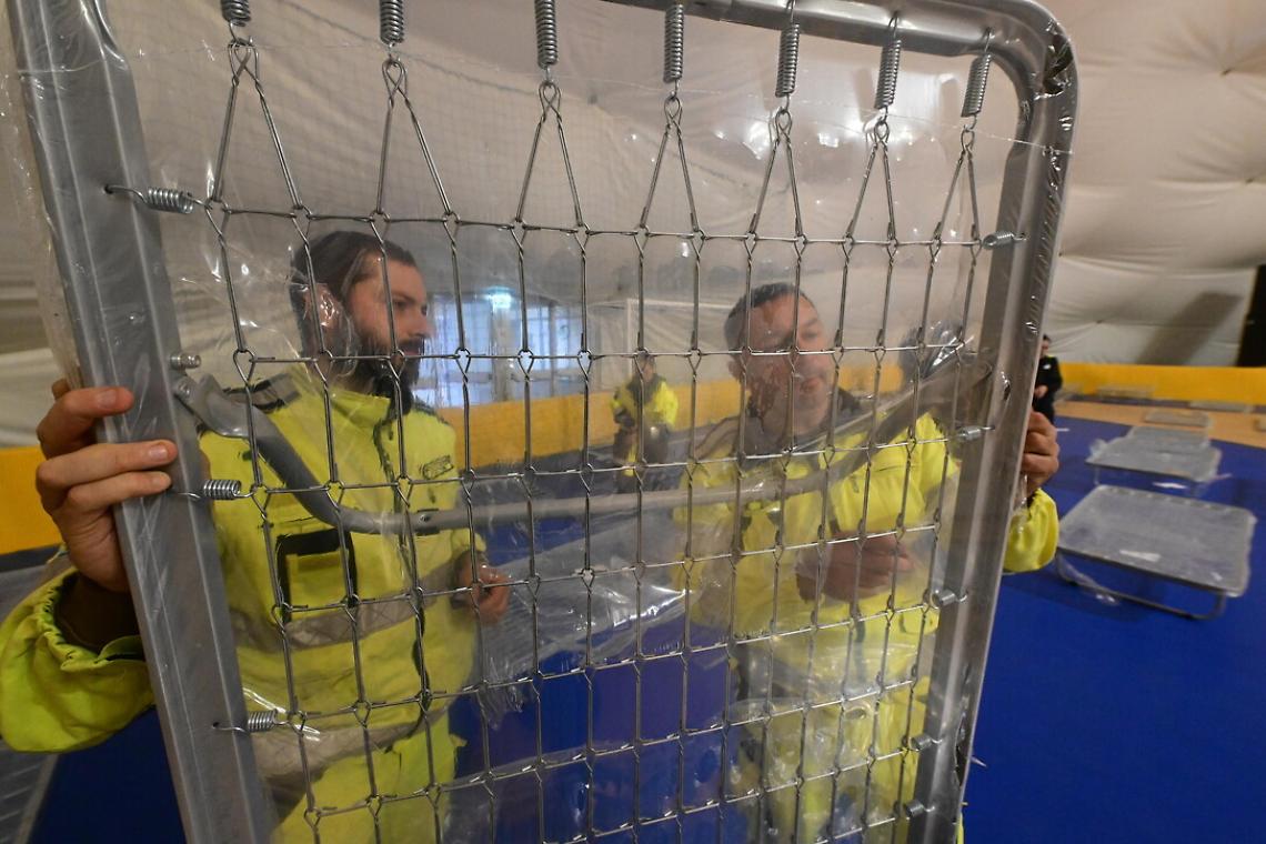 Ischia, palazzetto sport pronto per gli sfollati