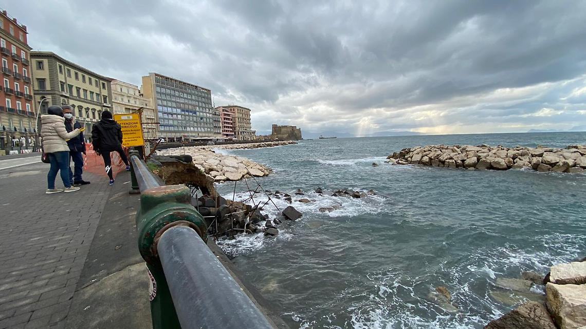 Arco borbonico, «responsabilità dell'Autorità Portuale»