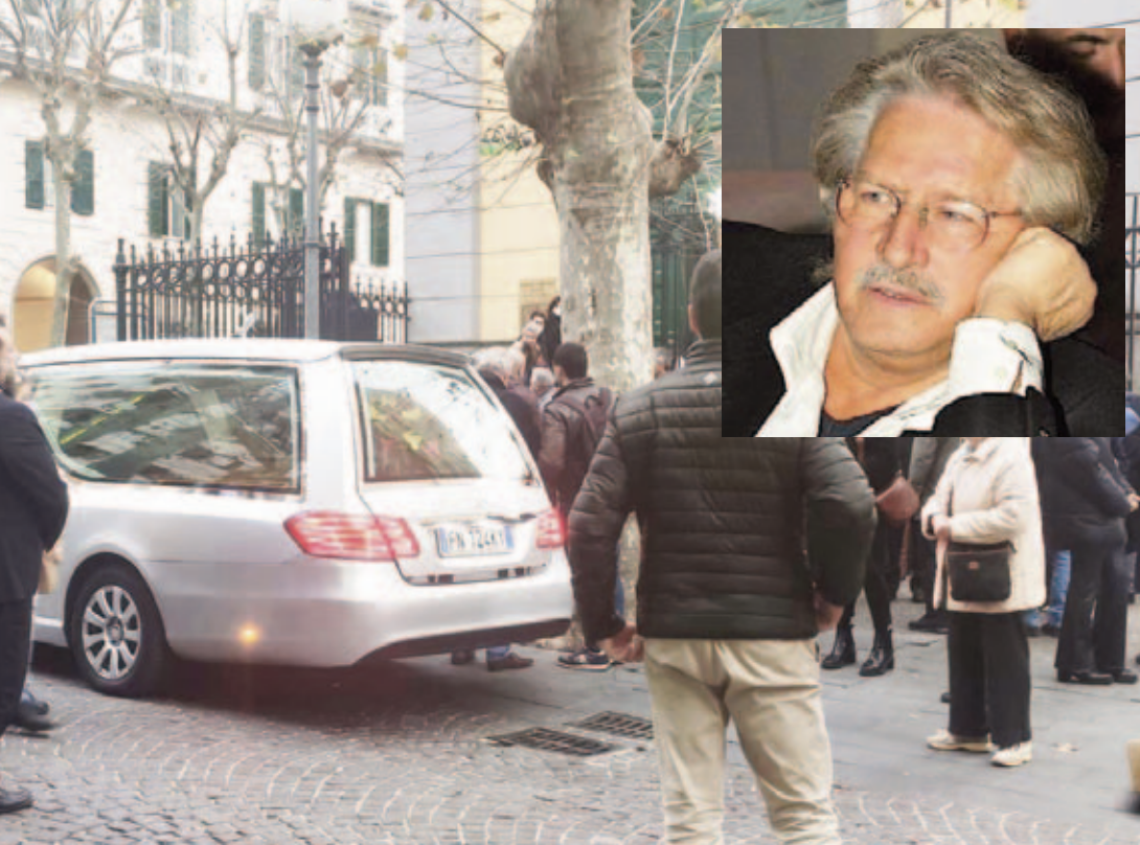 Funerali di Carlo Missaglia, commozione al Vomero