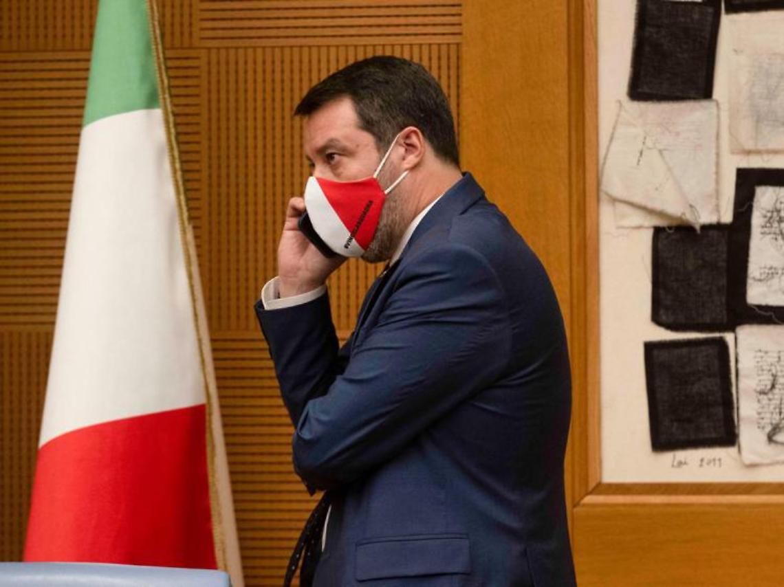 Salvini positivo al Covid, non sarà presente al giuramento di Mattarella