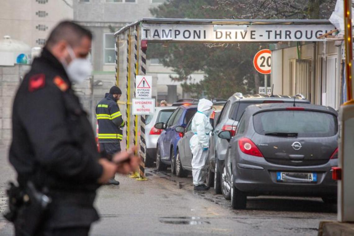 Covid Italia, 112.691 contagi e 414 morti