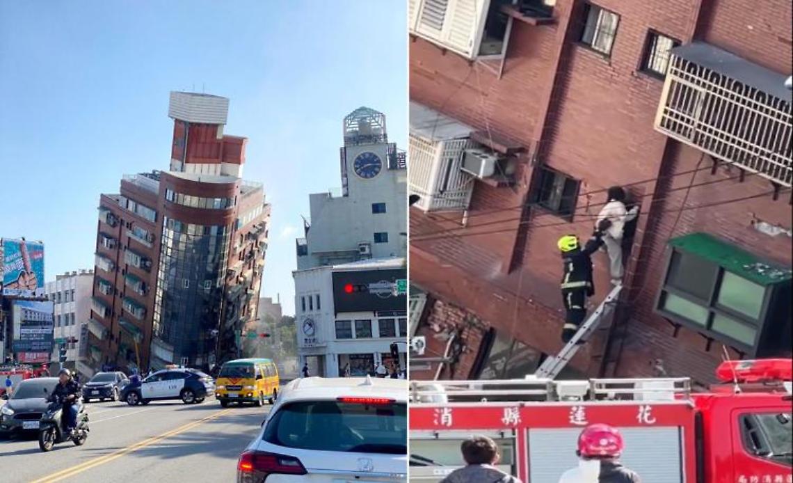 Terremoto a Taiwan di magnitudo 7.4: morti, feriti ed edifici crollati