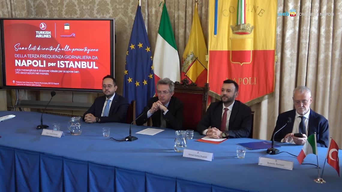Turkish Airlines aumenta i voli settimanali Napoli-Istanbul