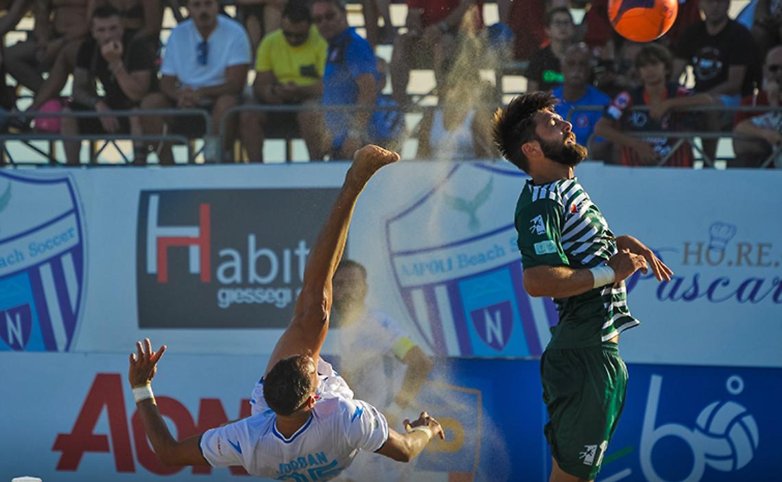 Beach Soccer: Napoli rimonta e spera