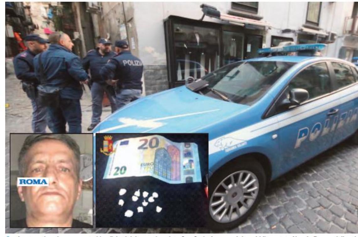Coca in casa, scatta il blitz