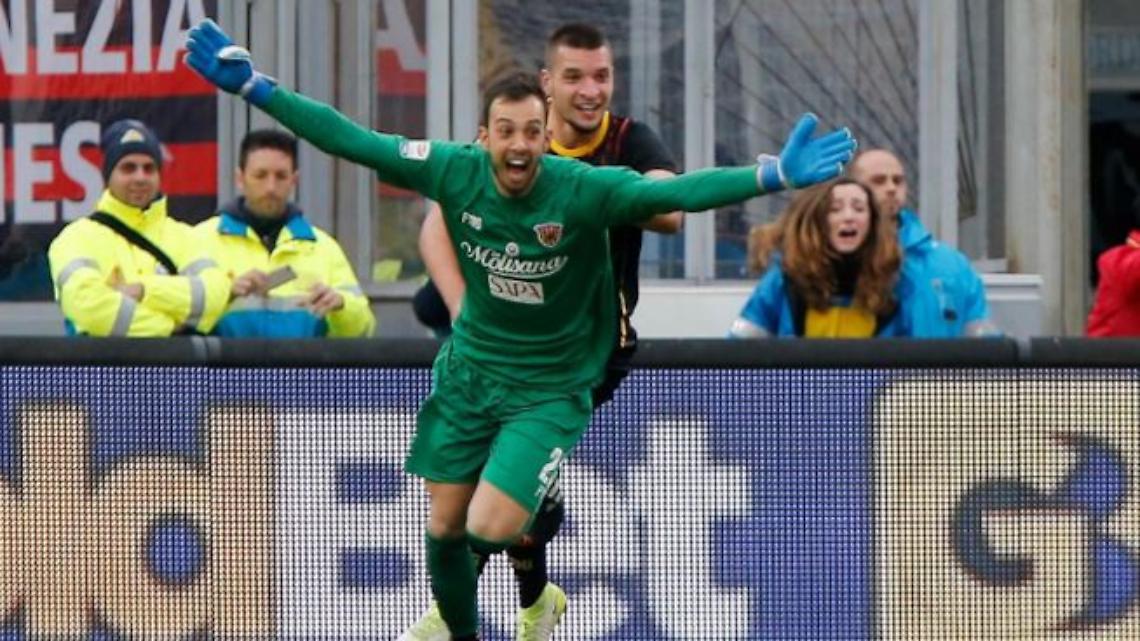 Incredibile Benevento: pari con il Milan, segna Brignoli