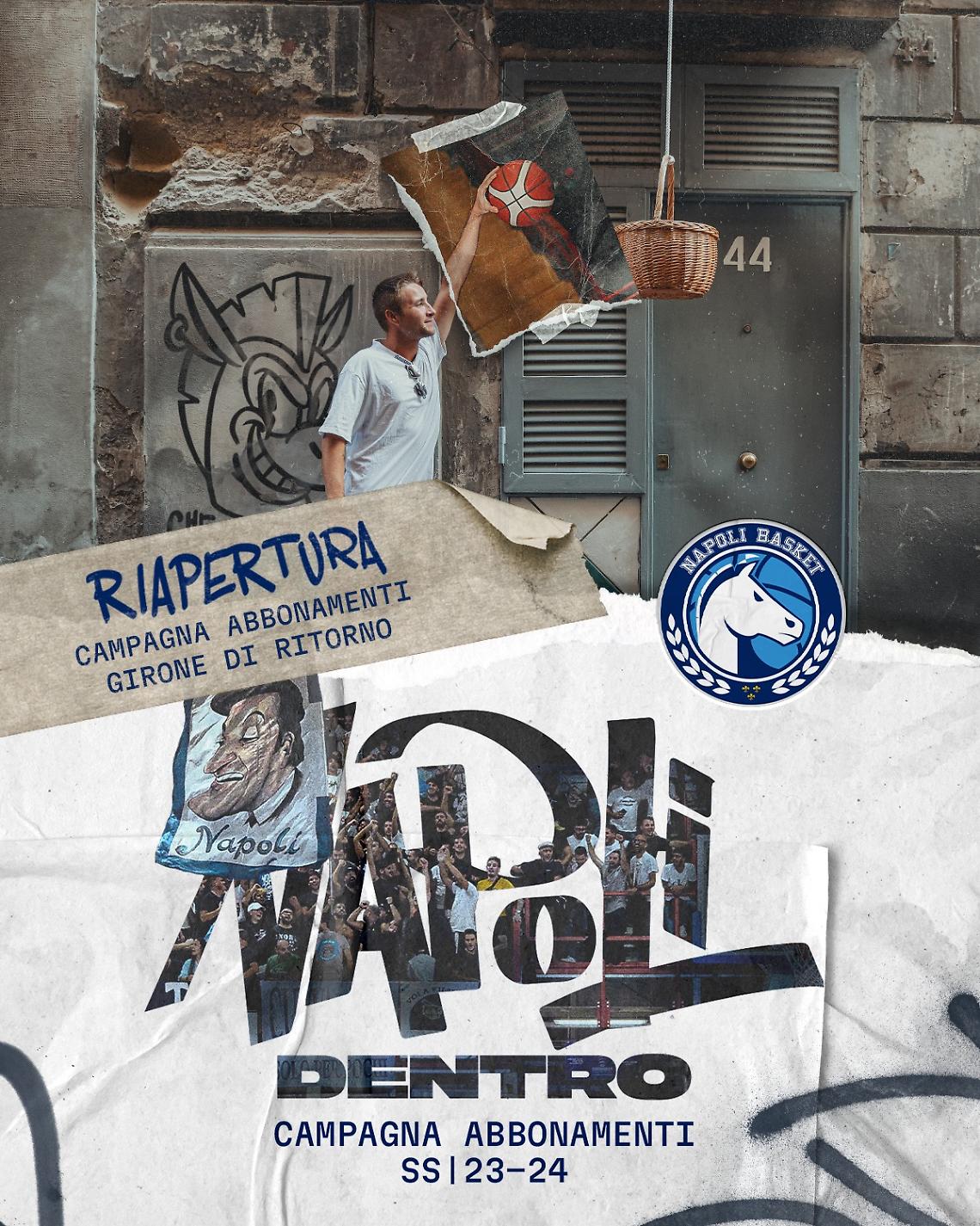 Basket, aperta campagna abbonamenti Gevi Napoli