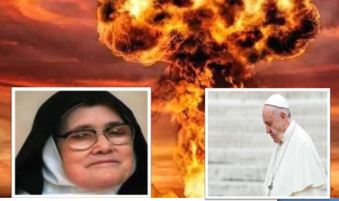 Papa Francesco e il messaggio di suor Lucia: «La Russia lo strumento di Dio per punire il mondo intero»