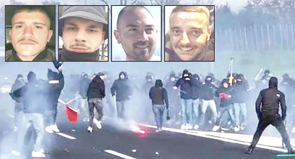 Guerriglia ultras sulla A1, perquisiti 12 tifosi azzurri