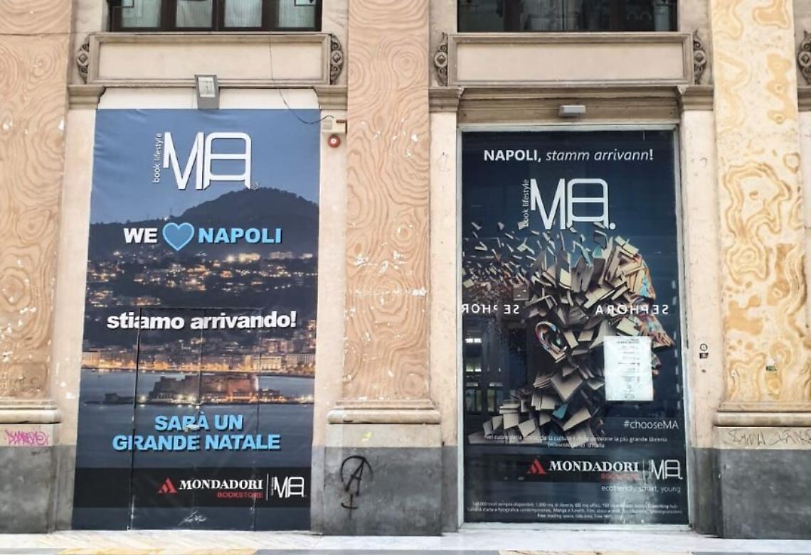 Mondadori, countdown per l'apertura in Galleria