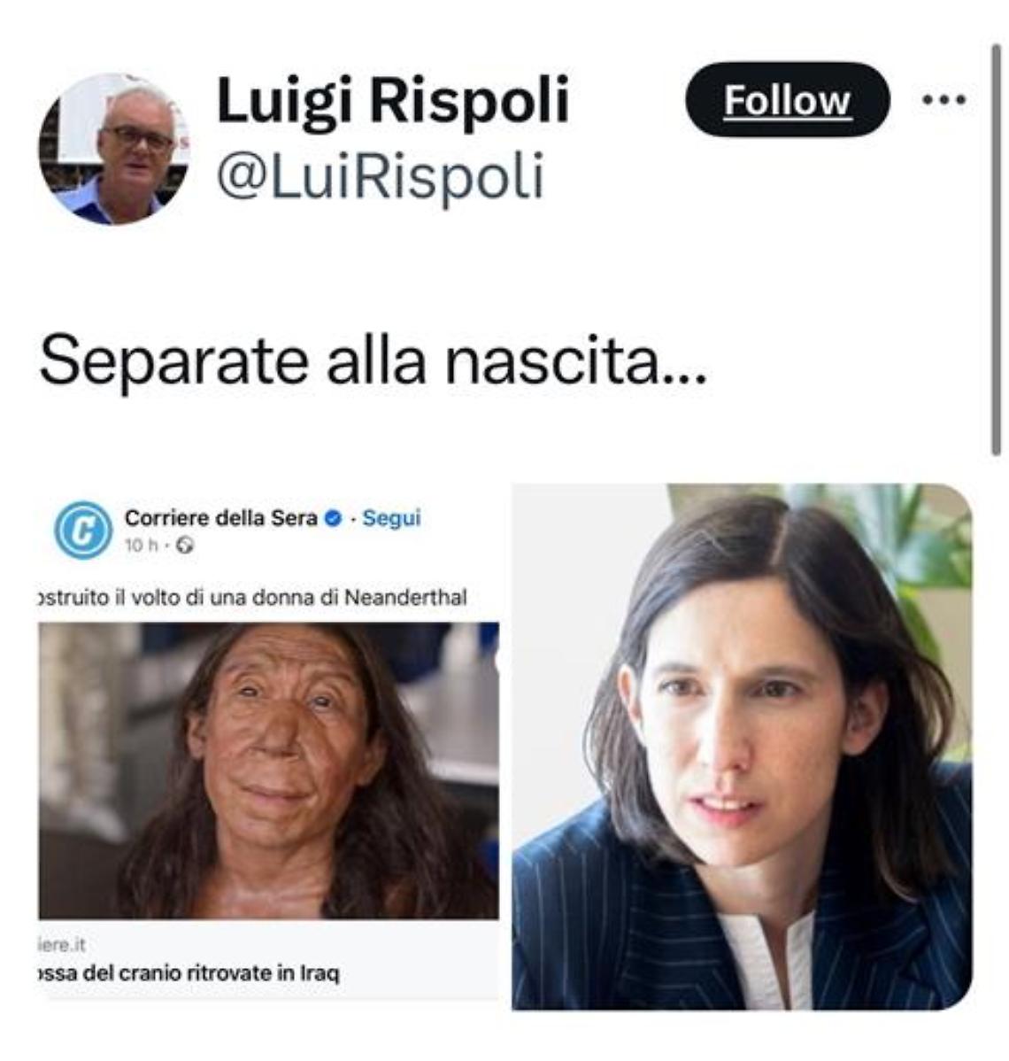 Post sessista su Schlein, Rispoli si scusa