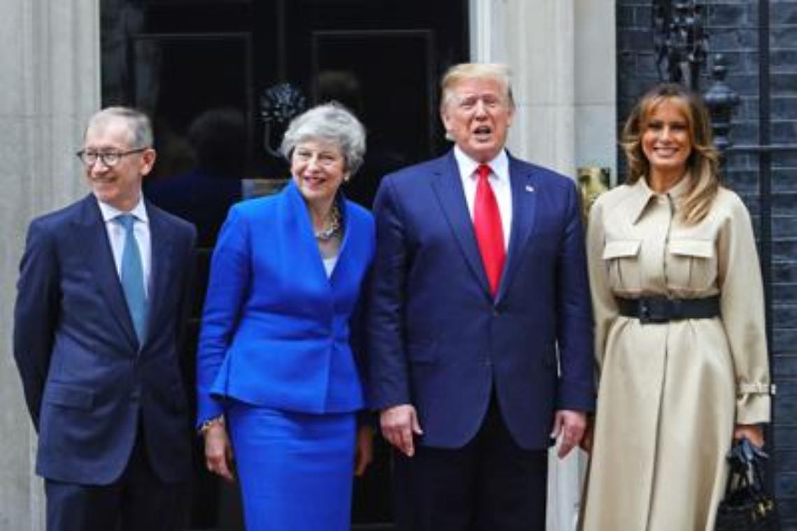Trump incontra May