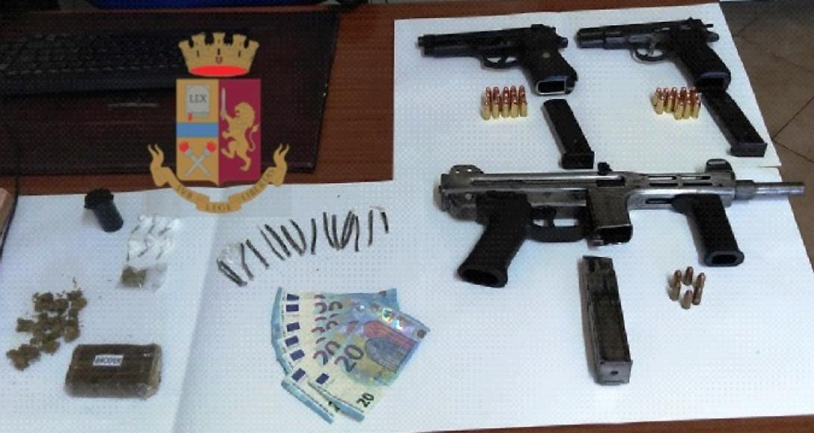 Parco Conocal, armi e droga in casa: arrestato