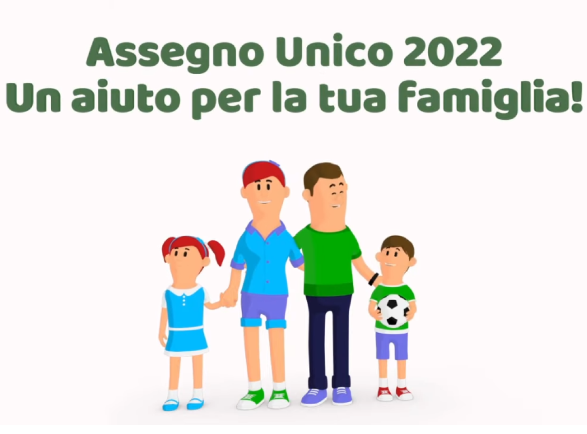 Assegno unico, meno risorse per il 2022