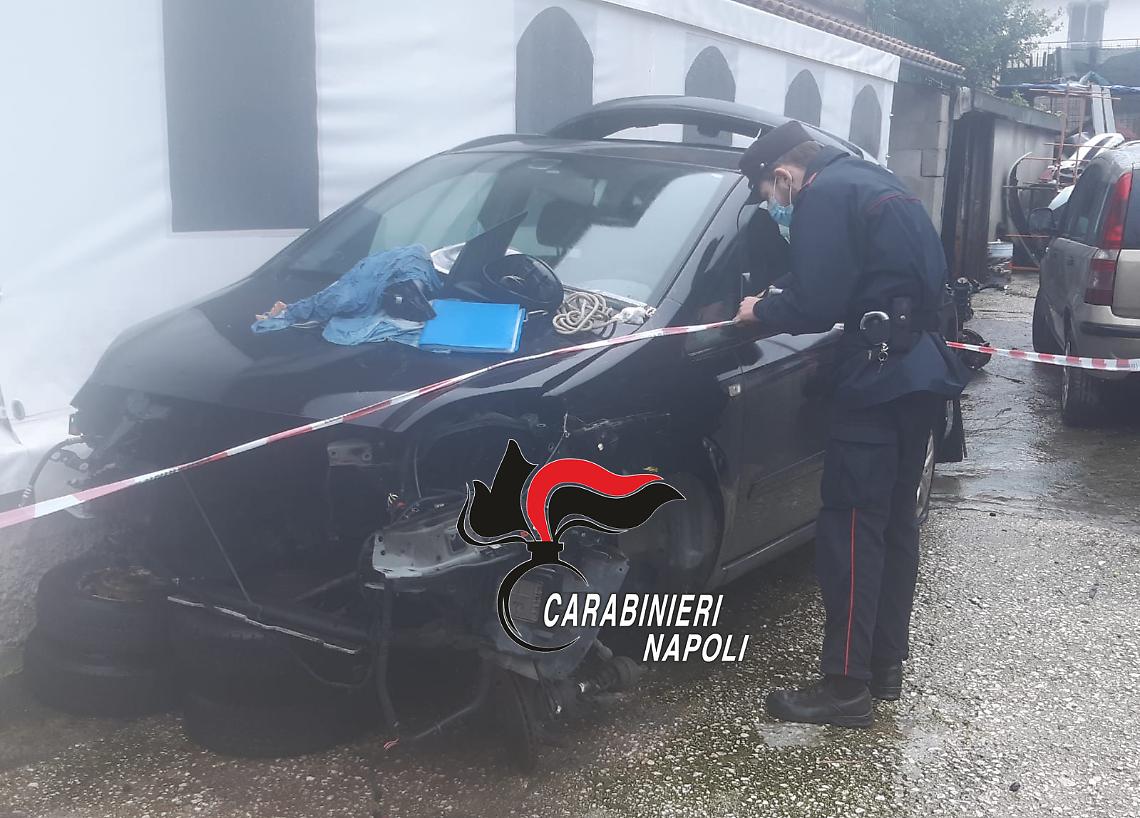 Sequestrate 4 auto rubate, denunciati tre fratelli